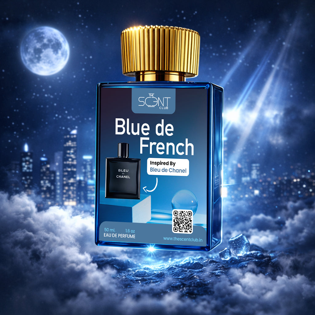 Blue De French Perfume - Classic Woody Citrus – The Scent Club