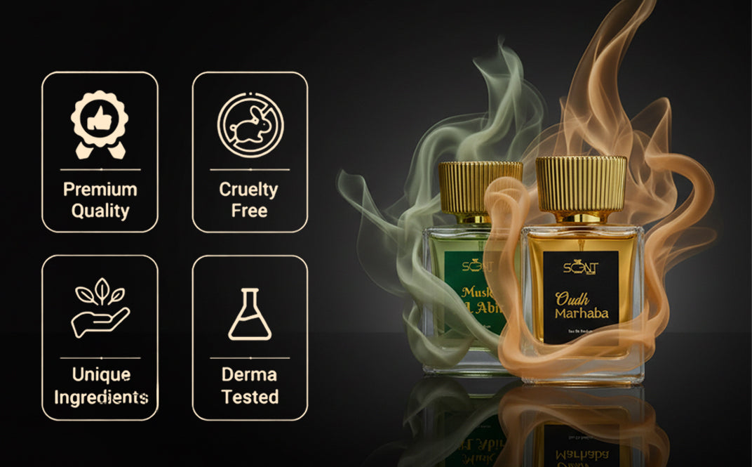 Musk Al Abir & Oudh Marhaba Eau De Parfum Combo Set banner