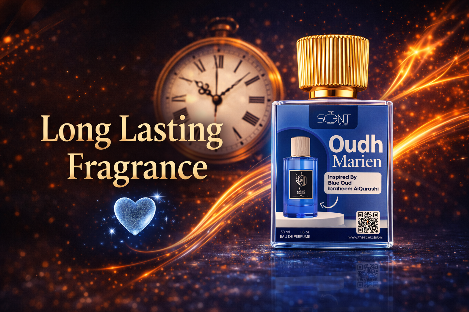 Oudh Marien Inspired by Blue Oud Ibraheem AIQurashi - Eau De Perfume banner