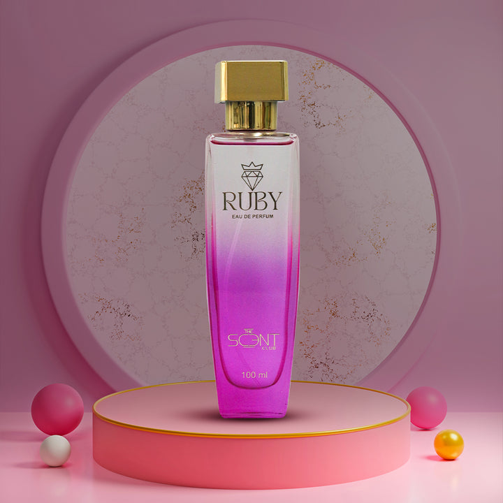 Romantic Floral Ruby Eau De Perfume by The Scent Club