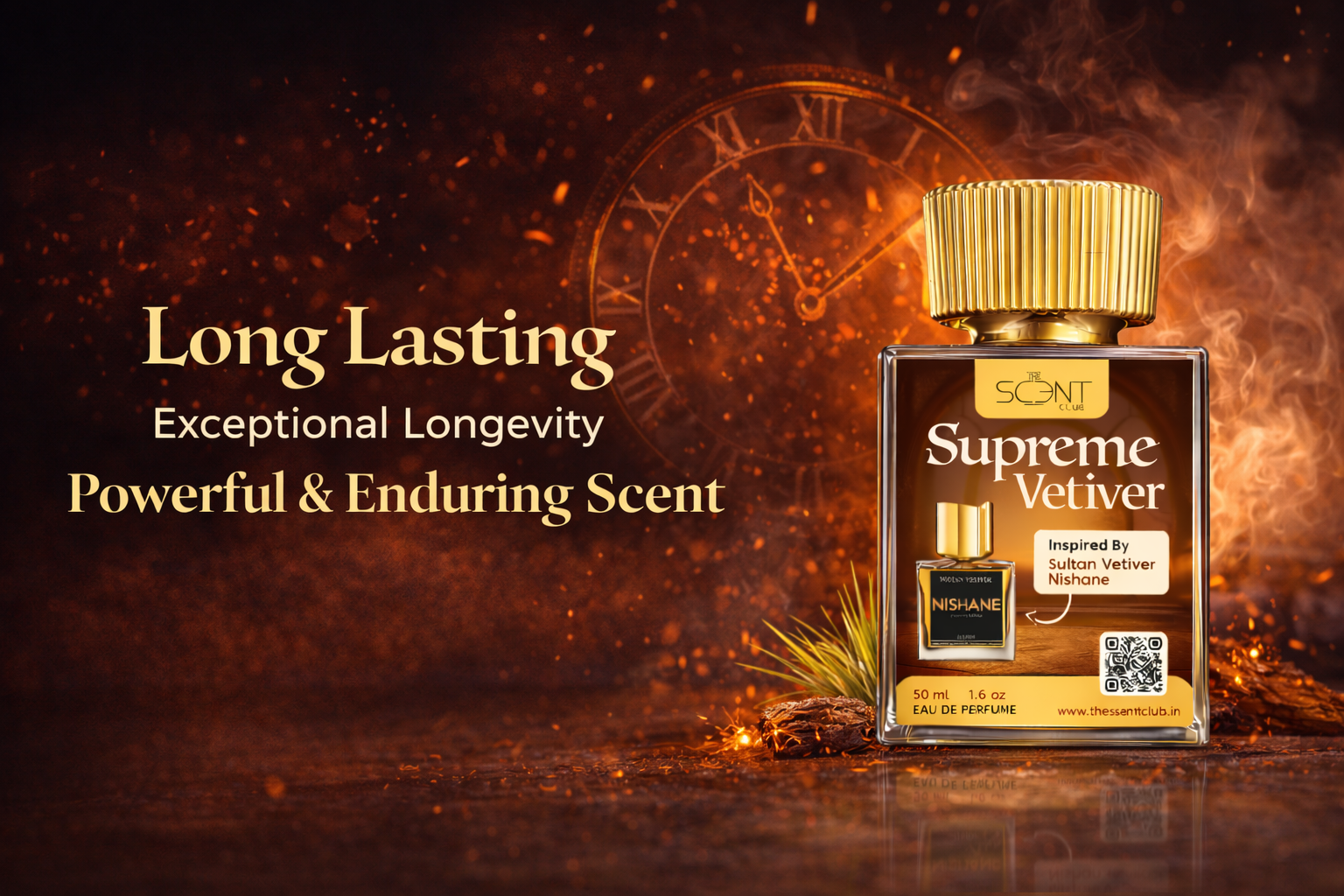 Supreme Vetiver Inspired by Sultan Vetiver Nishane - Eau De Perfume banner